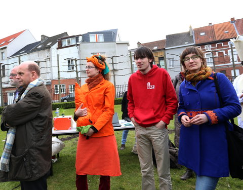 Opening moestuin van StuJardin in faculteit Bio-ingenieurswetenschappen-25093