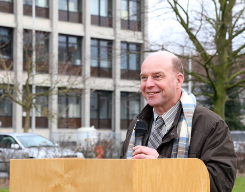 Opening moestuin van StuJardin in faculteit Bio-ingenieurswetenschappen-25095