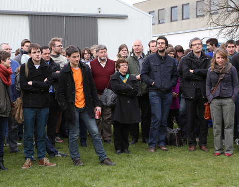 Opening moestuin van StuJardin in faculteit Bio-ingenieurswetenschappen-25099