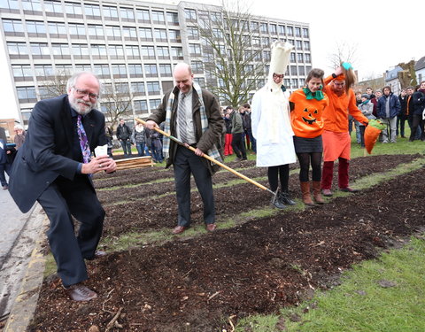 Opening moestuin van StuJardin in faculteit Bio-ingenieurswetenschappen-25110