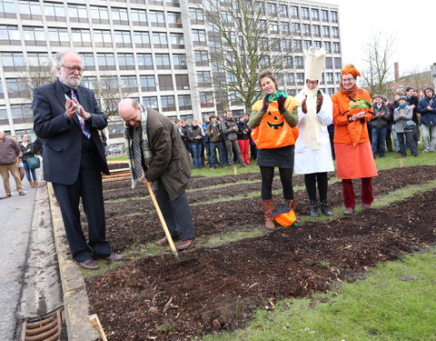 Opening moestuin van StuJardin in faculteit Bio-ingenieurswetenschappen-25112