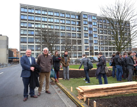 Opening moestuin van StuJardin in faculteit Bio-ingenieurswetenschappen-25114