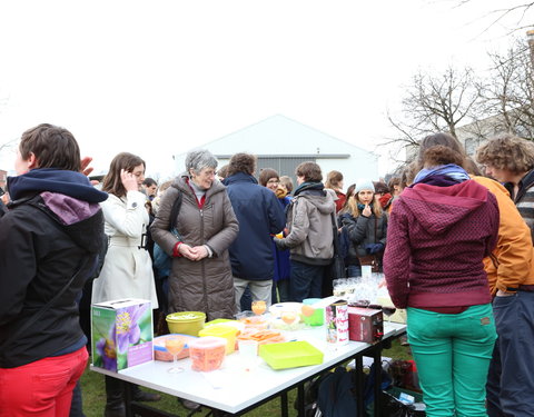 Opening moestuin van StuJardin in faculteit Bio-ingenieurswetenschappen-25121