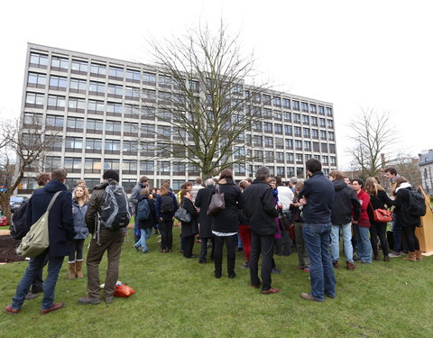 Opening moestuin van StuJardin in faculteit Bio-ingenieurswetenschappen-25123