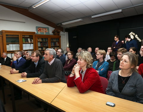 Eerstesteenlegging Veterinary Research Building (VRB) op de faculteit Diergeneeskunde te Merelbeke-25134