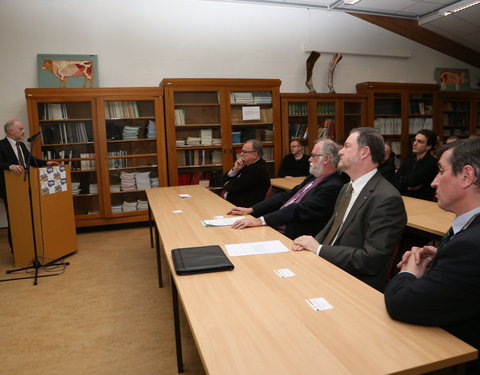 Eerstesteenlegging Veterinary Research Building (VRB) op de faculteit Diergeneeskunde te Merelbeke-25138