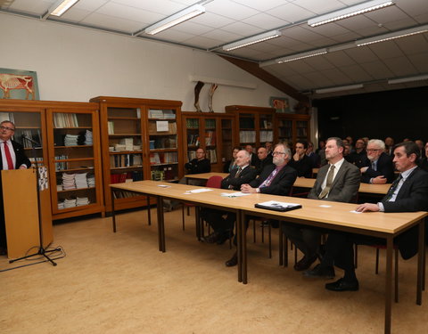 Eerstesteenlegging Veterinary Research Building (VRB) op de faculteit Diergeneeskunde te Merelbeke-25145