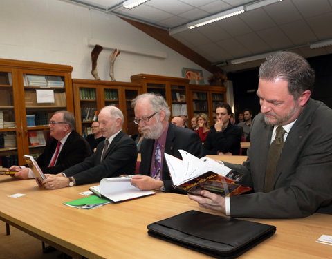 Eerstesteenlegging Veterinary Research Building (VRB) op de faculteit Diergeneeskunde te Merelbeke-25149