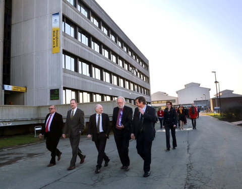 Eerstesteenlegging Veterinary Research Building (VRB) op de faculteit Diergeneeskunde te Merelbeke-25151