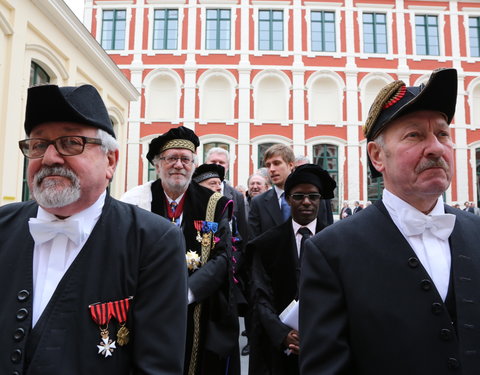 Dies Natalisviering 2013, met uitreiking van eredoctoraten