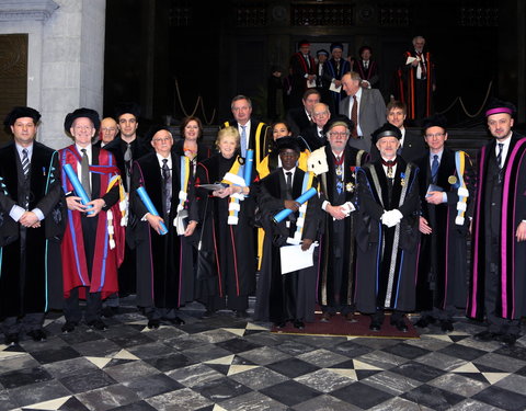 Dies Natalisviering 2013, met uitreiking van eredoctoraten-25409