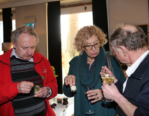 Voorstelling UGent-onderzoek in de marge van restauratie Lam Gods -25536