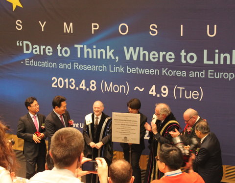 Tweedaags UGent symposium in Songdo (Zuid-Korea), ter voorbereiding van de opening van 'Ghent University Global Campus' in de In