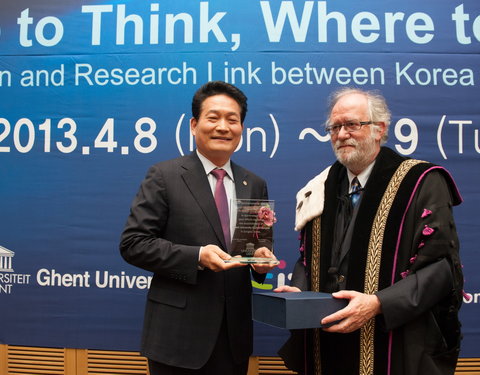 UGent kick-off meeting op nieuwe campus in Zuid-Korea 