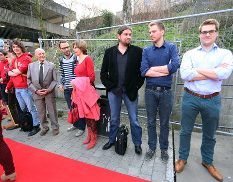 Afscheidsfeest door de UGent studenten georganiseerd voor de rector-26766