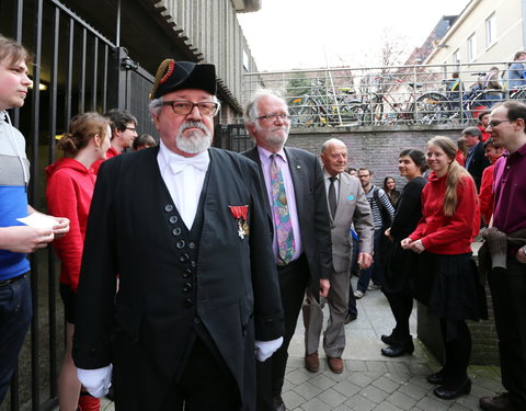 Afscheidsfeest door de UGent studenten georganiseerd voor de rector-26800