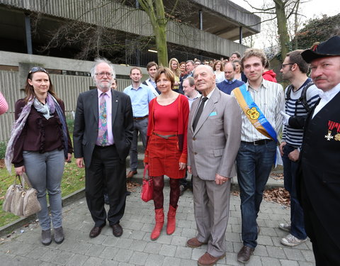 Afscheidsfeest door de UGent studenten georganiseerd voor de rector-26804