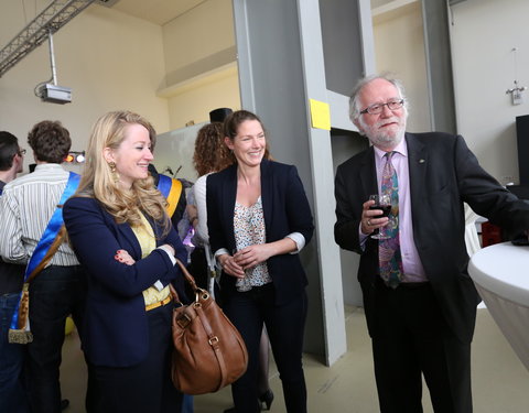 Afscheidsfeest door de UGent studenten georganiseerd voor de rector-26813