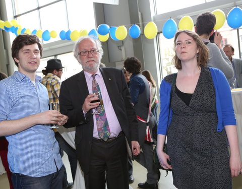 Afscheidsfeest door de UGent studenten georganiseerd voor de rector-26822