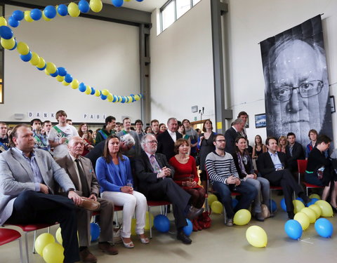 Afscheidsfeest door de UGent studenten georganiseerd voor de rector-26825