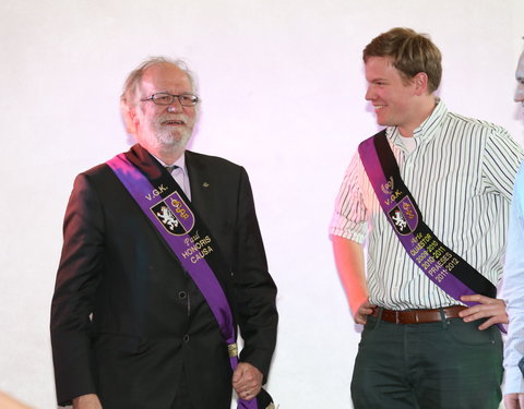 Afscheidsfeest door de UGent studenten georganiseerd voor de rector-26835