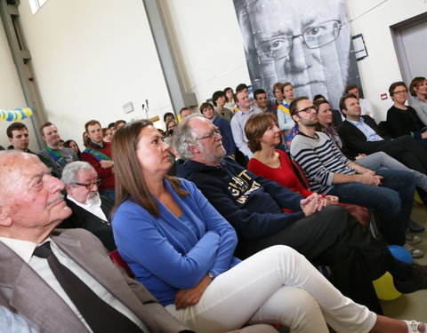 Afscheidsfeest door de UGent studenten georganiseerd voor de rector-26854