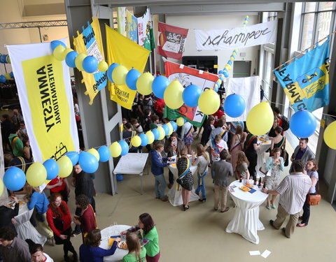 Afscheidsfeest door de UGent studenten georganiseerd voor de rector-26862