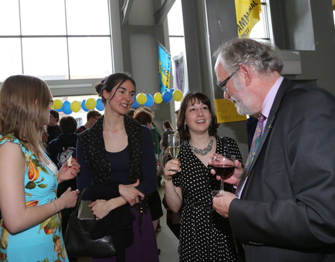 Afscheidsfeest door de UGent studenten georganiseerd voor de rector-26864