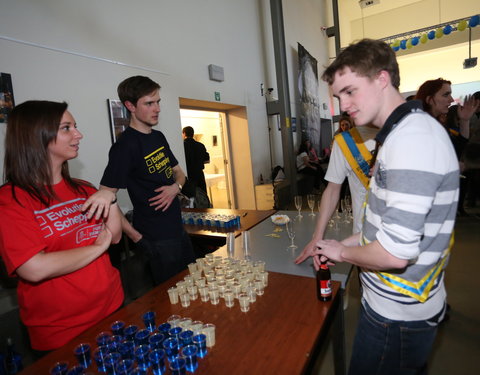 Afscheidsfeest door de UGent studenten georganiseerd voor de rector-26870