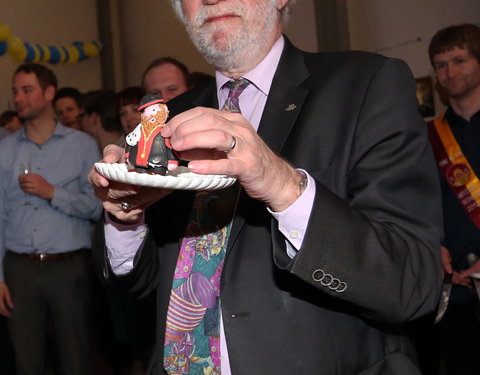 Afscheidsfeest door de UGent studenten georganiseerd voor de rector-26881