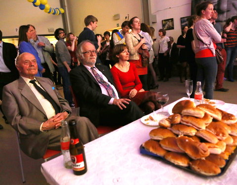 Afscheidsfeest door de UGent studenten georganiseerd voor de rector-26916