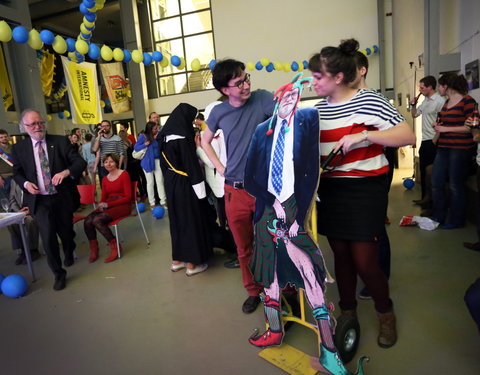 Afscheidsfeest door de UGent studenten georganiseerd voor de rector-26938