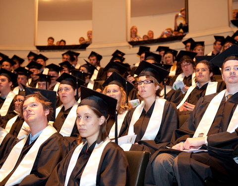 Proclamatie academiejaar 2008/2009 faculteit Economie en Bedrijfskunde-27719