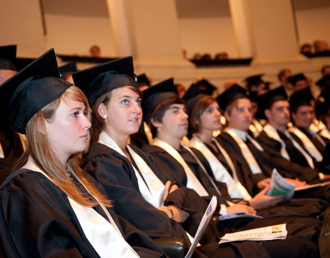 Proclamatie academiejaar 2008/2009 faculteit Economie en Bedrijfskunde-27723