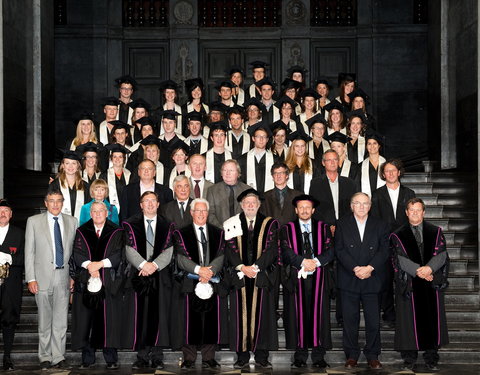 Proclamatie academiejaar 2008/2009 faculteit Geneeskunde en Gezondheidswetenschappen-27765