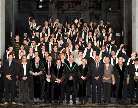 Proclamatie academiejaar 2008/2009 faculteit Politieke en Sociale Wetenschappen-27795