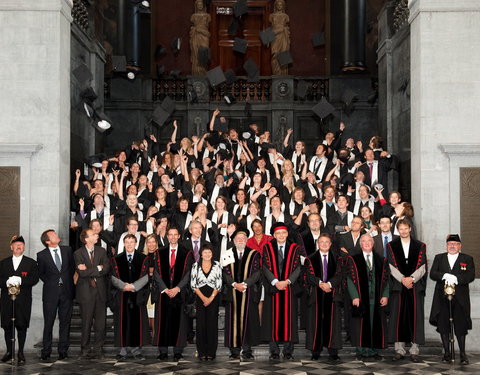 Proclamatie academiejaar 2008/2009 faculteit Rechtsgeleerdheid-27862