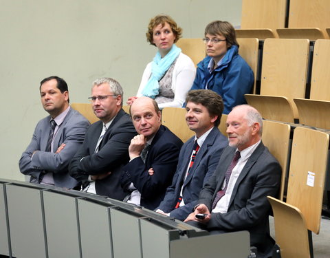 Eerstesteenlegging onderzoeksgebouw Blok F in de faculteit Bio-ingenieurswetenschappen-27968