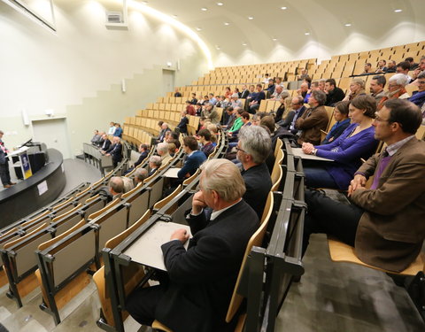 Eerstesteenlegging onderzoeksgebouw Blok F in de faculteit Bio-ingenieurswetenschappen-27973