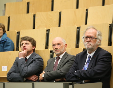 Eerstesteenlegging onderzoeksgebouw Blok F in de faculteit Bio-ingenieurswetenschappen-27979