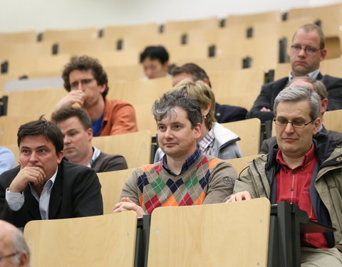 Eerstesteenlegging onderzoeksgebouw Blok F in de faculteit Bio-ingenieurswetenschappen-27982