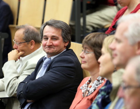 Eerstesteenlegging onderzoeksgebouw Blok F in de faculteit Bio-ingenieurswetenschappen-27984