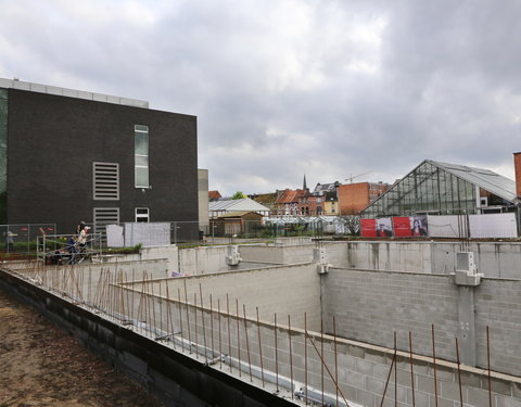 Eerstesteenlegging onderzoeksgebouw Blok F in de faculteit Bio-ingenieurswetenschappen-28023