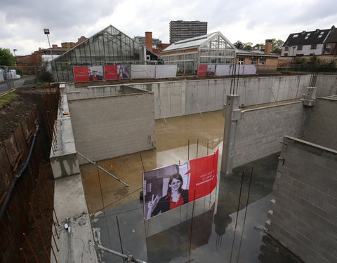 Eerstesteenlegging onderzoeksgebouw Blok F in de faculteit Bio-ingenieurswetenschappen-28026