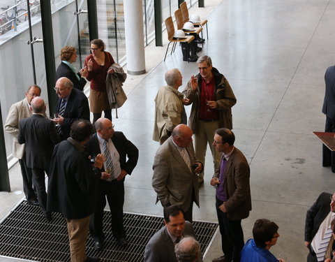 Eerstesteenlegging onderzoeksgebouw Blok F in de faculteit Bio-ingenieurswetenschappen-28029