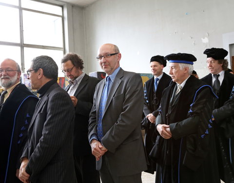 Uitreiking institutioneel eredoctoraat in Plantentuin-28071