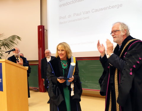 Uitreiking institutioneel eredoctoraat in Plantentuin-28093