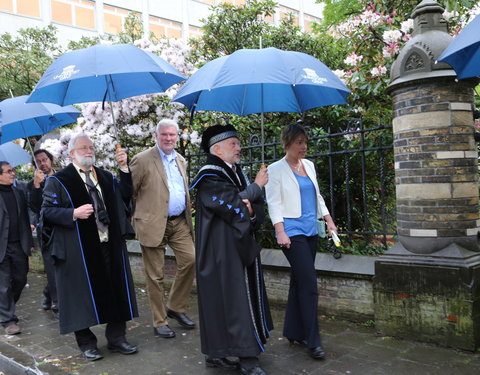 Uitreiking institutioneel eredoctoraat in Plantentuin-28104