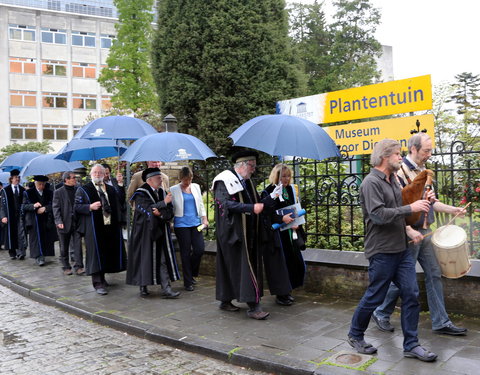 Uitreiking institutioneel eredoctoraat in Plantentuin-28106