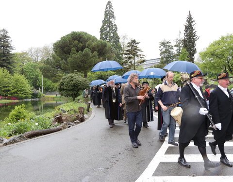 Uitreiking institutioneel eredoctoraat in Plantentuin-28109